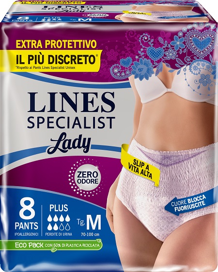 LINES SPECIALIST PANTS PLUS M FARMA 8 PEZZI - Farmacia Murachelli Di Putelli dr. Giovanni