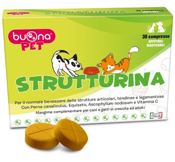 BUONAPET STRUTTURINA 30 COMPRESSE - Farmacia Murachelli Di Putelli dr. Giovanni
