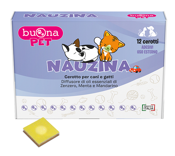 NAUZINA CEROTTO DIFFUSORE CANI GATTI 12 PEZZI - Farmacia Murachelli Di Putelli dr. Giovanni