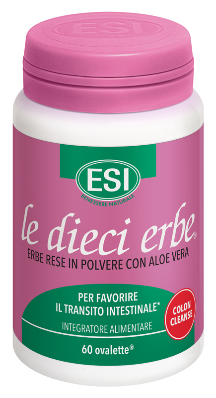 ESI LE DIECI ERBE COLON CLEANSE 60 OVALETTE - Farmacia Murachelli Di Putelli dr. Giovanni