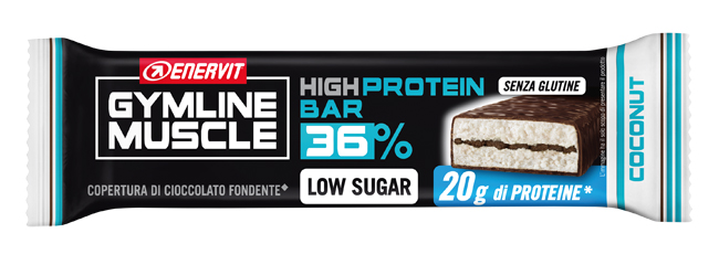 GYMLINE 20G PROTEINBAR LS COCONUT 55 G - Farmacia Murachelli Di Putelli dr. Giovanni