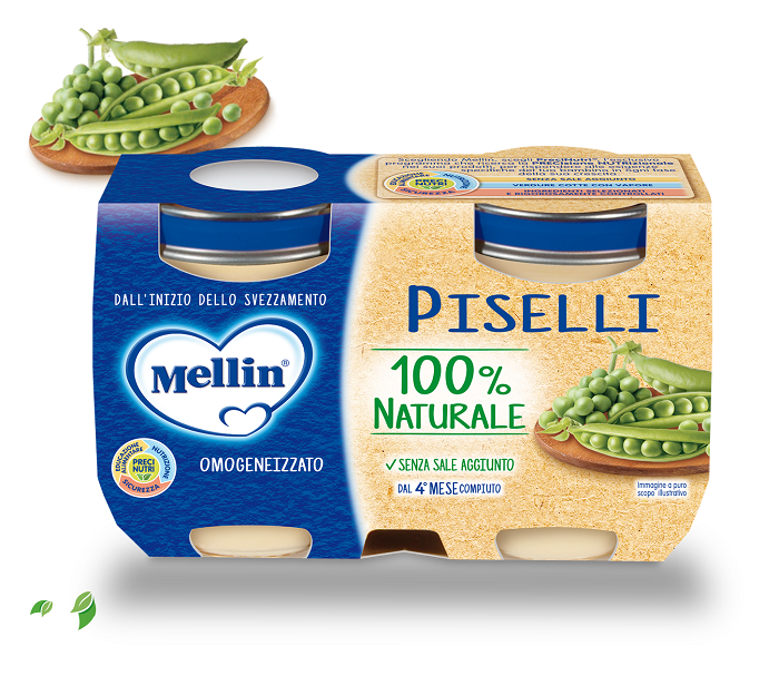 OMOGENEIZZATO PISELLI 2 X 125 G - Farmacia Murachelli Di Putelli dr. Giovanni