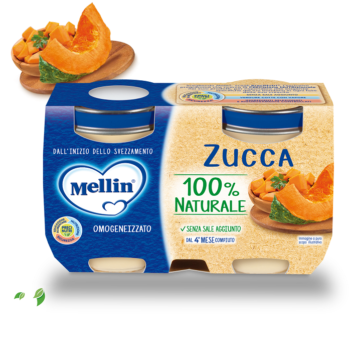 OMOGENEIZZATO ZUCCA 2 X 125 G - Farmacia Murachelli Di Putelli dr. Giovanni
