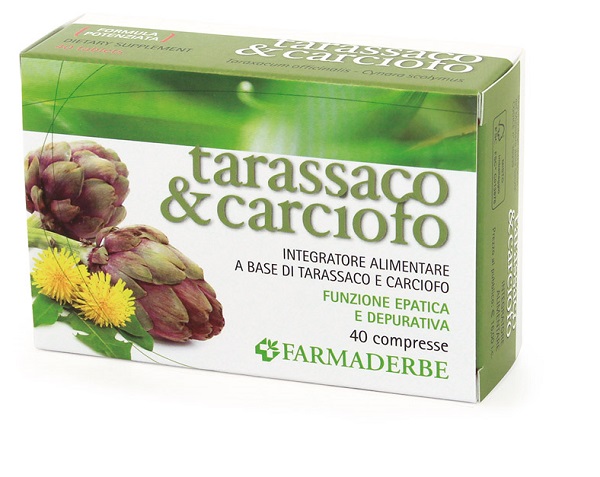 TARASSACO & CARCIOFO 40 COMPRESSE - Farmacia Murachelli Di Putelli dr. Giovanni