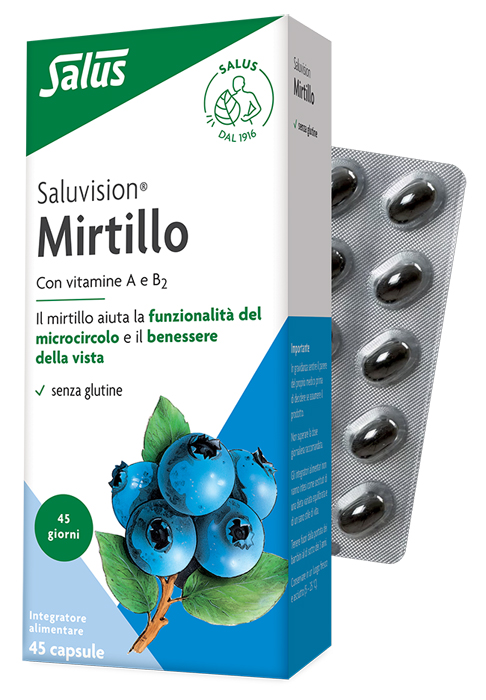 MIRTILLO SALUVISION 45 CAPSULE - Farmacia Murachelli Di Putelli dr. Giovanni