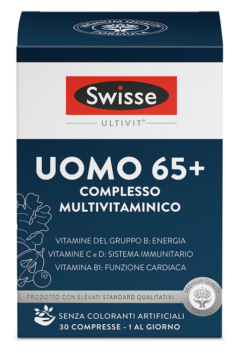 SWISSE UOMO 65+ COMPLESSO MULTIVITAMINICO 30 COMPRESSE - Farmacia Murachelli Di Putelli dr. Giovanni