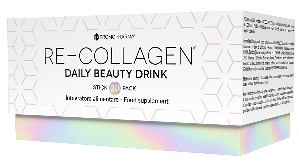 RE-COLLAGEN DAILY BEAUTY DRINK 60 STICK PACK X 12 ML - Farmacia Murachelli Di Putelli dr. Giovanni