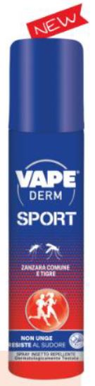 VAPE DERM SPORT SPRAY 100 ML - Farmacia Murachelli Di Putelli dr. Giovanni