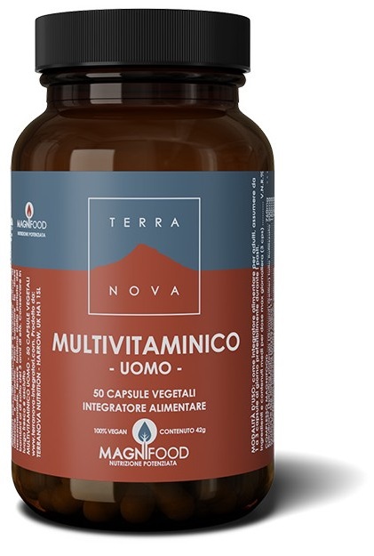 TERRANOVA MULTIVITAMINICO UOMO 50 CAPSULE - Farmacia Murachelli Di Putelli dr. Giovanni