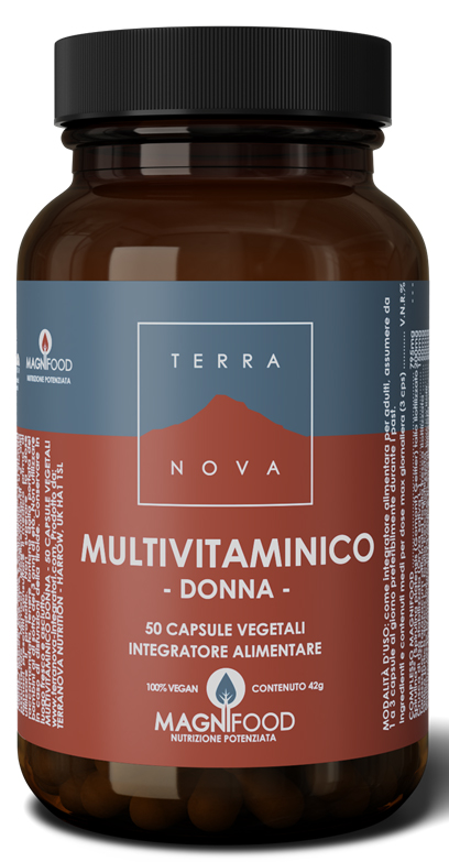 TERRANOVA MULTIVITAMINICO DONNA 50 CAPSULE - Farmacia Murachelli Di Putelli dr. Giovanni