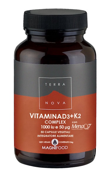TERRANOVA VITAMINA D3 + K2 50 CAPSULE - Farmacia Murachelli Di Putelli dr. Giovanni
