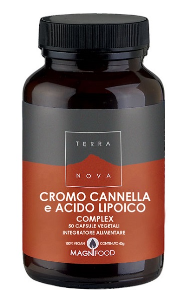 TERRANOVA CROMO/CANNELLA/ACIDO LIPOICO COMPLEX 50 CAPSULE - Farmacia Murachelli Di Putelli dr. Giovanni