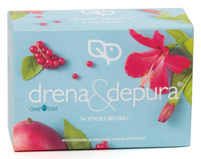 DRENA&DEPURA OMEOSTAT 14 STICK - Farmacia Murachelli Di Putelli dr. Giovanni