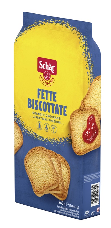SCHAR FETTE BISCOTTATE 3 PORZIONI DA 86,7 G - Farmacia Murachelli Di Putelli dr. Giovanni