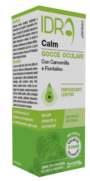GOCCE OCULARI RINFRESCANTI STERILENS IDRA CALM CAMOMILLA E FIORDALISO 10 ML - Farmacia Murachelli Di Putelli dr. Giovanni