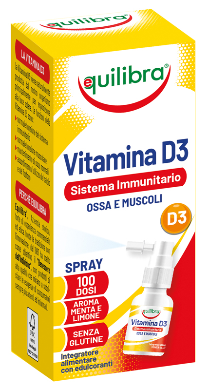VITAMINA D3 SISTEMA IMMUNITARIO OSSA E MUSCOLI 13 ML - Farmacia Murachelli Di Putelli dr. Giovanni