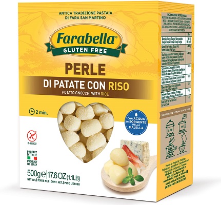 FARABELLA PERLE PATATE RISO 500 G - Farmacia Murachelli Di Putelli dr. Giovanni