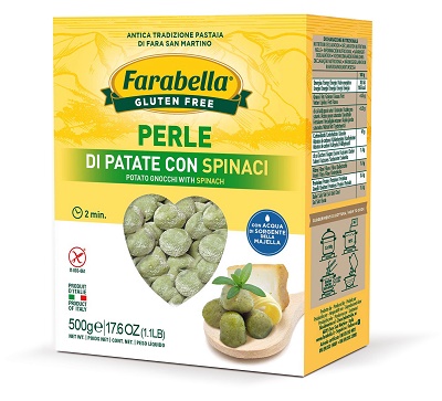 FARABELLA PERLE PATATE SPINACI 500 G ASTUCCIO - Farmacia Murachelli Di Putelli dr. Giovanni