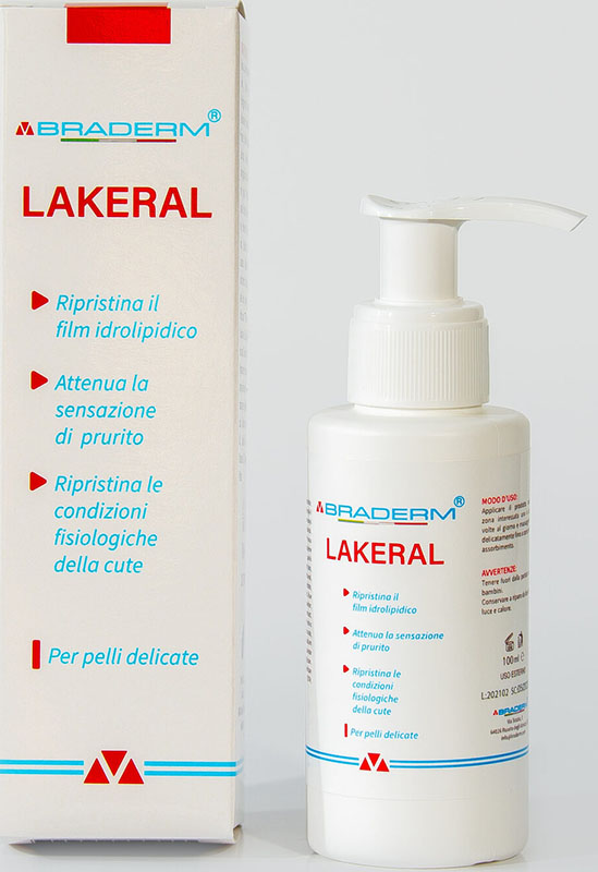 LAKERAL 100 ML BRADERM - Farmacia Murachelli Di Putelli dr. Giovanni