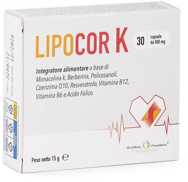 LIPOCOR K 30 CAPSULE - Farmacia Murachelli Di Putelli dr. Giovanni