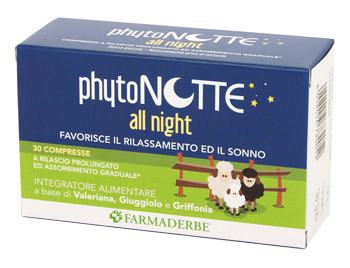 PHYTO NOTTE ALL NIGHT 30 COMPRESSE - Farmacia Murachelli Di Putelli dr. Giovanni