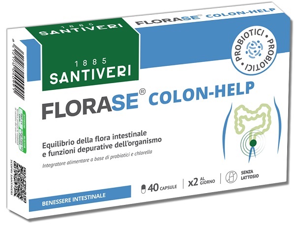 FLORASE COLON HELP 40 CAPSULE - Farmacia Murachelli Di Putelli dr. Giovanni