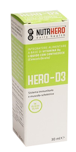 HERO D3 GOCCE 30 ML - Farmacia Murachelli Di Putelli dr. Giovanni