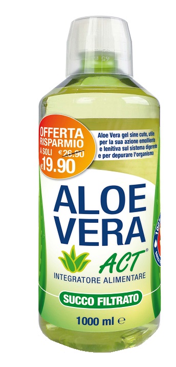 ALOE VERA ACT SUCCO FILTRATO 1000 ML - Farmacia Murachelli Di Putelli dr. Giovanni