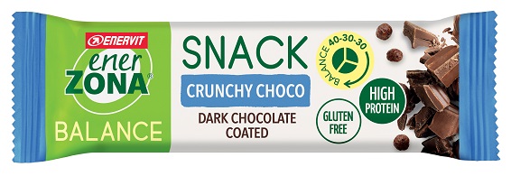 ENERZONA SNACK CRUNCHY CHOCO 33 G - Farmacia Murachelli Di Putelli dr. Giovanni