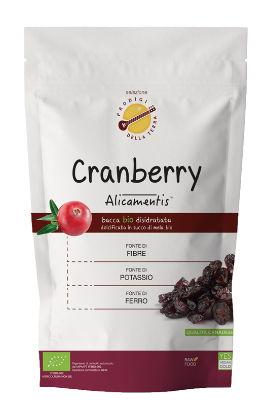 CRANBERRY BIO 220 G ALICAMENTIS - Farmacia Murachelli Di Putelli dr. Giovanni