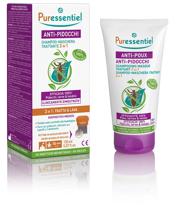 PURESSENTIEL SHAMPOO TRATTANTE ANTI-PIDOCCHI 150 ML - Farmacia Murachelli Di Putelli dr. Giovanni