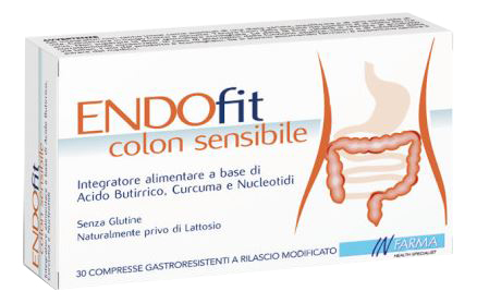 ENDOFIT COLON SENSIBILE 30 COMPRESSE GASTRORESISTENTI A RILASCIO MODIFICATO - Farmacia Murachelli Di Putelli dr. Giovanni