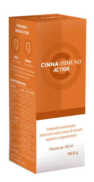 CINNA IMMUNO ACTION SOLUZIONE ORALE 150 ML - Farmacia Murachelli Di Putelli dr. Giovanni
