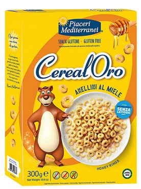 PIACERI MEDITERRANEI CEREALORO ANELLINI MIELE 300 G - Farmacia Murachelli Di Putelli dr. Giovanni