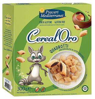 PIACERI MEDITERRANEI CEREALORO QUADROTTI 300 G - Farmacia Murachelli Di Putelli dr. Giovanni