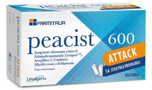 PEACIST 600 ATTACK 14 STICK PACK OROSOLUBILI - Farmacia Murachelli Di Putelli dr. Giovanni