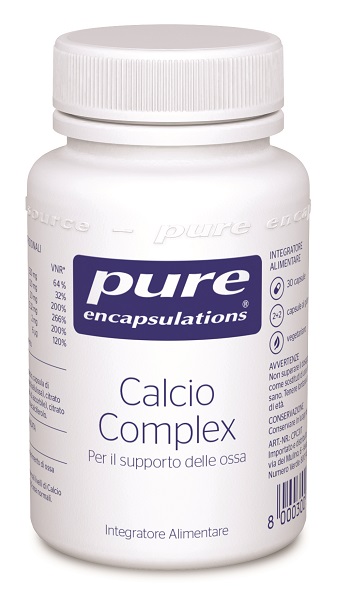 PURE ENCAPSULATIONS CALCIO COMPLEX 30 CAPSULE - Farmacia Murachelli Di Putelli dr. Giovanni