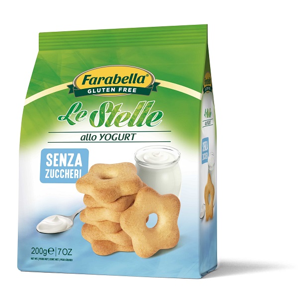 FARABELLA BISCOTTI LE STELLE YOGURT SENZA ZUCCHERO 200 G - Farmacia Murachelli Di Putelli dr. Giovanni