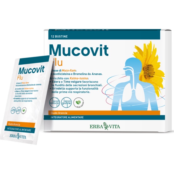 MUCOVIT FLU 12 BUSTINE - Farmacia Murachelli Di Putelli dr. Giovanni