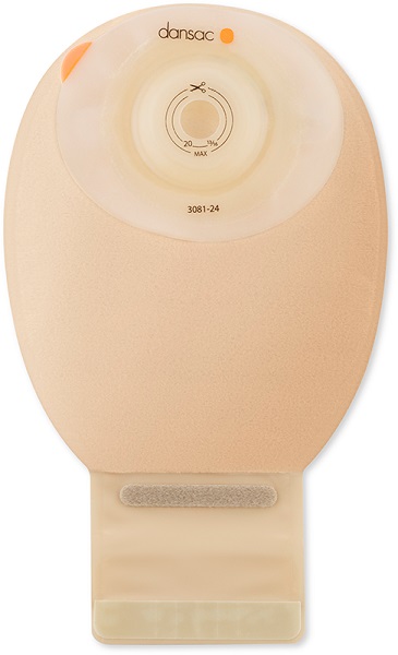 DANSAC NOVALIFE TRE 1 SACCA APERTA OPACA SOFTCONVEX MIDI PER ILEOSTOMIA CON FINESTRA RITAGLIABILE 15-24MM 350 ML 10 PEZZI - Farmacia Murachelli Di Putelli dr. Giovanni