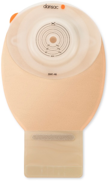DANSAC NOVALIFE TRE 1 SACCA APERTA OPACA CONVEX MIDI PER ILEOSTOMIA CON FINESTRA RITAGLIABILE 15-46 MM 350 ML 10 PEZZI - Farmacia Murachelli Di Putelli dr. Giovanni