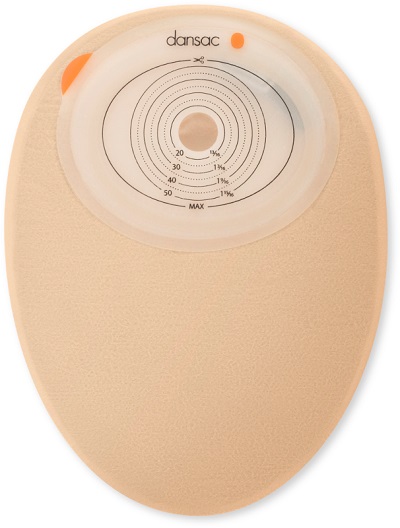 DANSAC NOVALIFE TRE 1 SACCA CHIUSA OPACA PIANA MAXI PER COLOSTOMIA CON FINESTRA RITAGLIABILE 15-70X90 MM 620 ML 30 PEZZI - Farmacia Murachelli Di Putelli dr. Giovanni