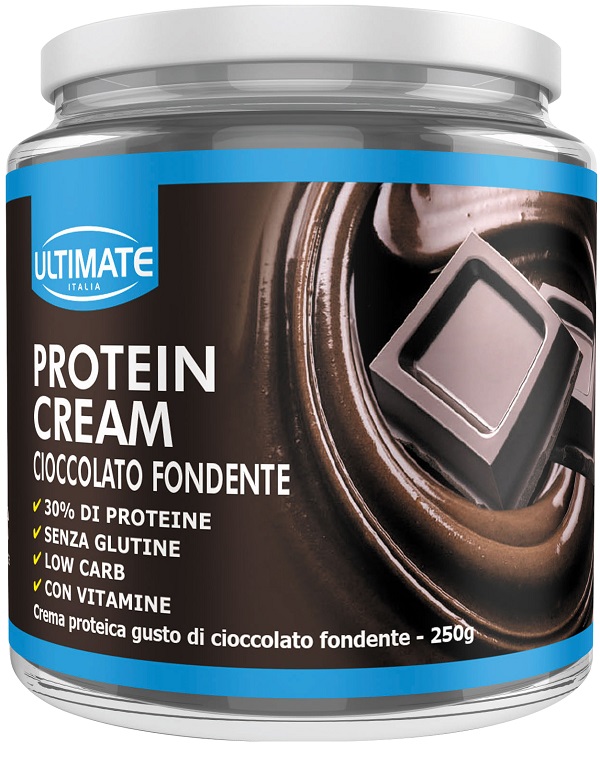 ULTIMATE PROTEIN CREAM CIOCCOLATO FONDENTE 250 G - Farmacia Murachelli Di Putelli dr. Giovanni