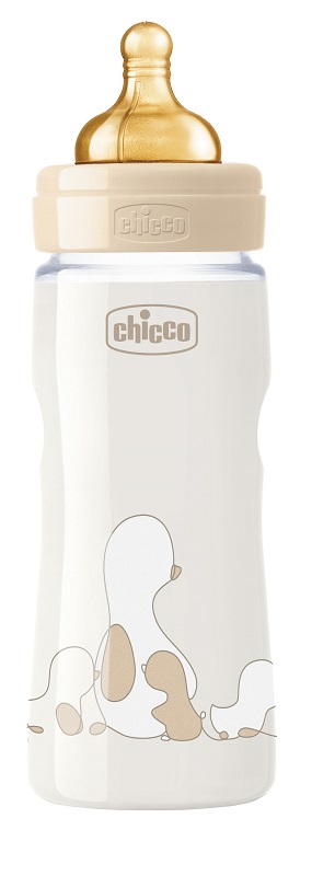 CHICCO BIBERON ORIGINAL 330ML TOUCH REGULAR UNISEX CON TETTARELLA IN CAUCCIU' - Farmacia Murachelli Di Putelli dr. Giovanni