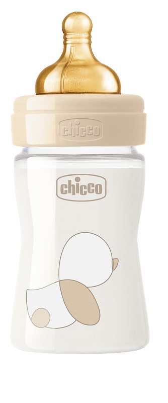 CHICCO BIBERON ORIGINAL 150ML VETRO 1 FORO 1 FORO UNISEX CON TETTARELLA IN CAUCCIU' - Farmacia Murachelli Di Putelli dr. Giovanni