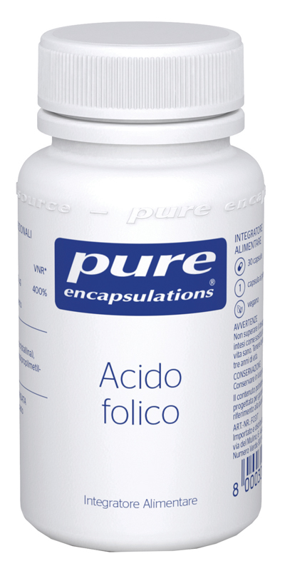 PURE ENCAPSULATIONS ACIDO FOLICO 30 CAPSULE - Farmacia Murachelli Di Putelli dr. Giovanni