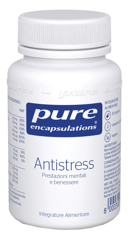 PURE ENCAPSULATIONS ANTISTRESS 30 CAPSULE - Farmacia Murachelli Di Putelli dr. Giovanni