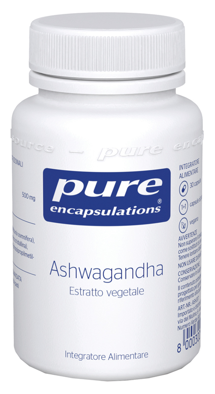 PURE ENCAPSULATIONS ASHWAGANDHA 30 CAPSULE - Farmacia Murachelli Di Putelli dr. Giovanni