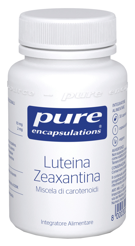 PURE ENCAPSULATIONS LUTEINA/ZEAXANTINA 30 CAPSULE - Farmacia Murachelli Di Putelli dr. Giovanni