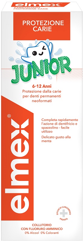 ELMEX COLLUTORIO JUNIOR 400 ML - Farmacia Murachelli Di Putelli dr. Giovanni